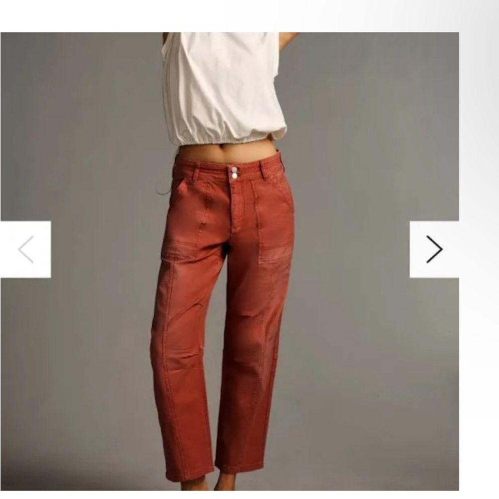 Anthropologie The Wanderer Cargo Straight Leg Pants
